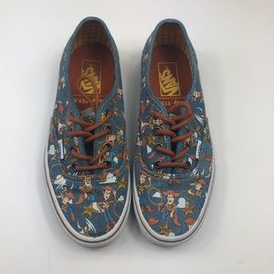 Woody Toy Story Disney vans size 7.5 EUC RARE